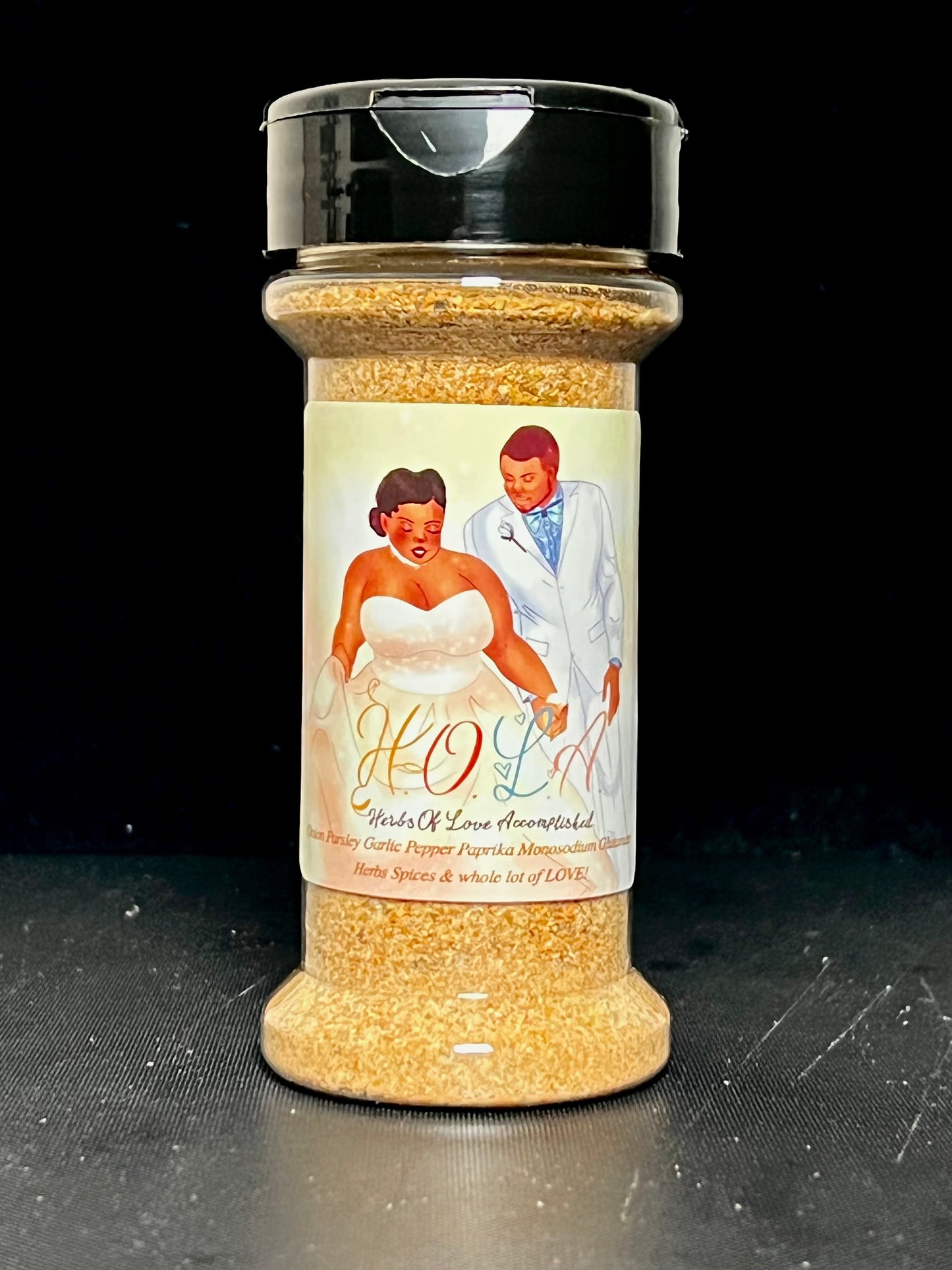 H.O.L.A. Seasoning Blend.