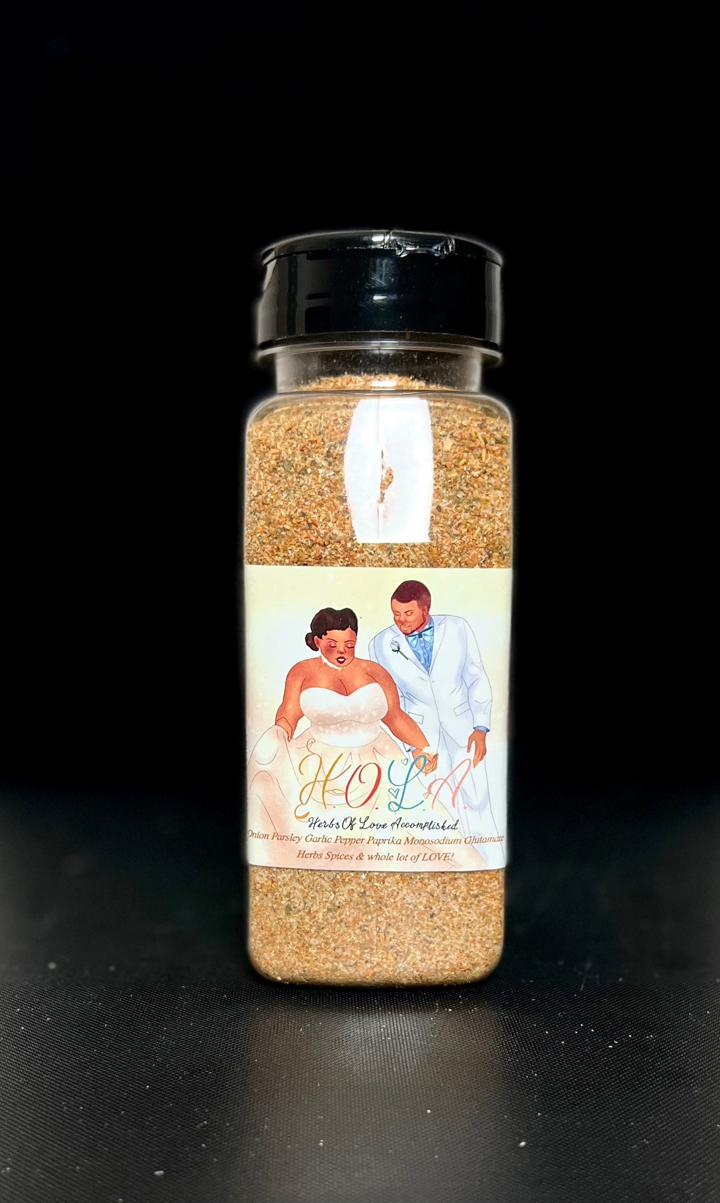 H.O.L.A. Seasoning Blend.